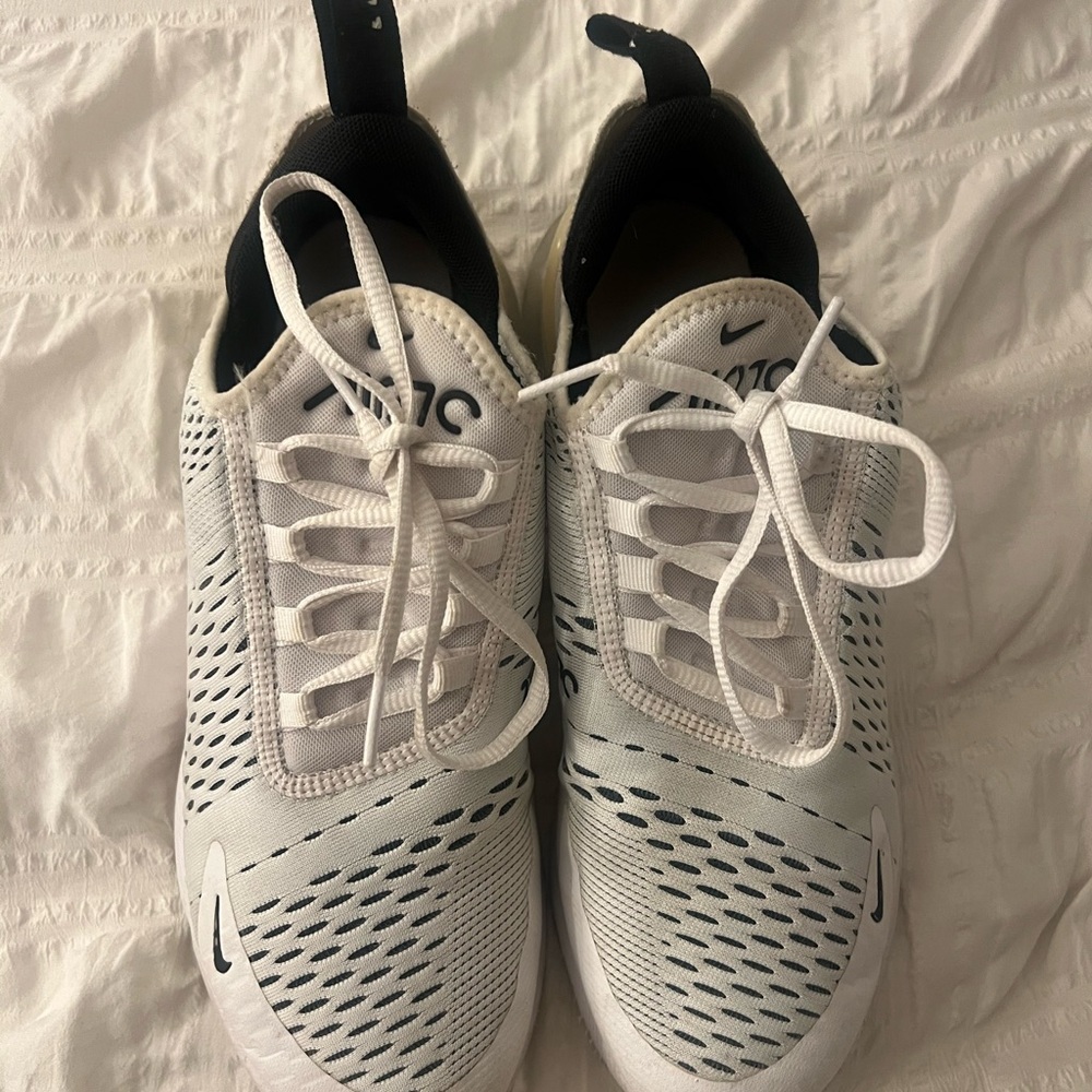 Nike White and Black Athletic Shoes